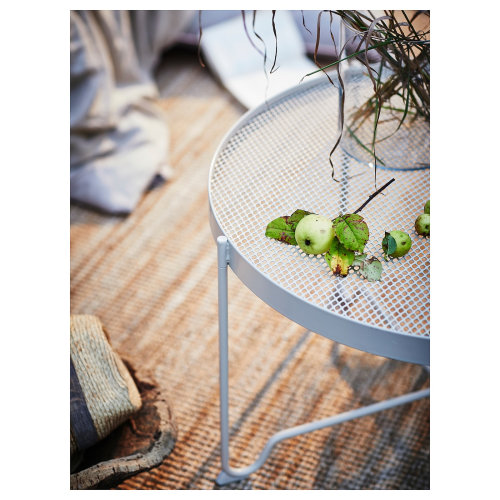 IKEA KROKHOLMEN Coffee table Outdoor 73cm Beige